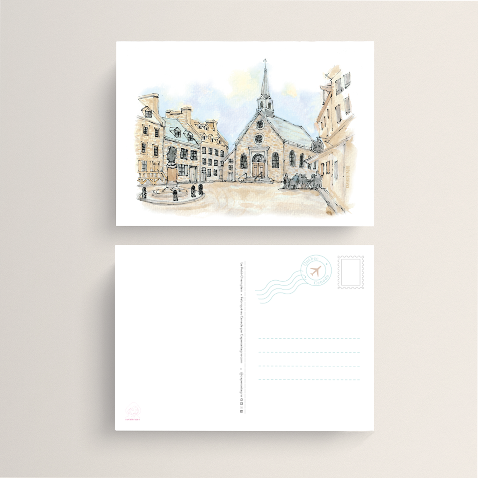 Carte Postale Place Royale