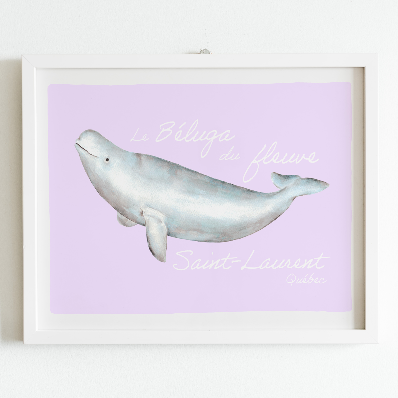  Affichette Le Béluga