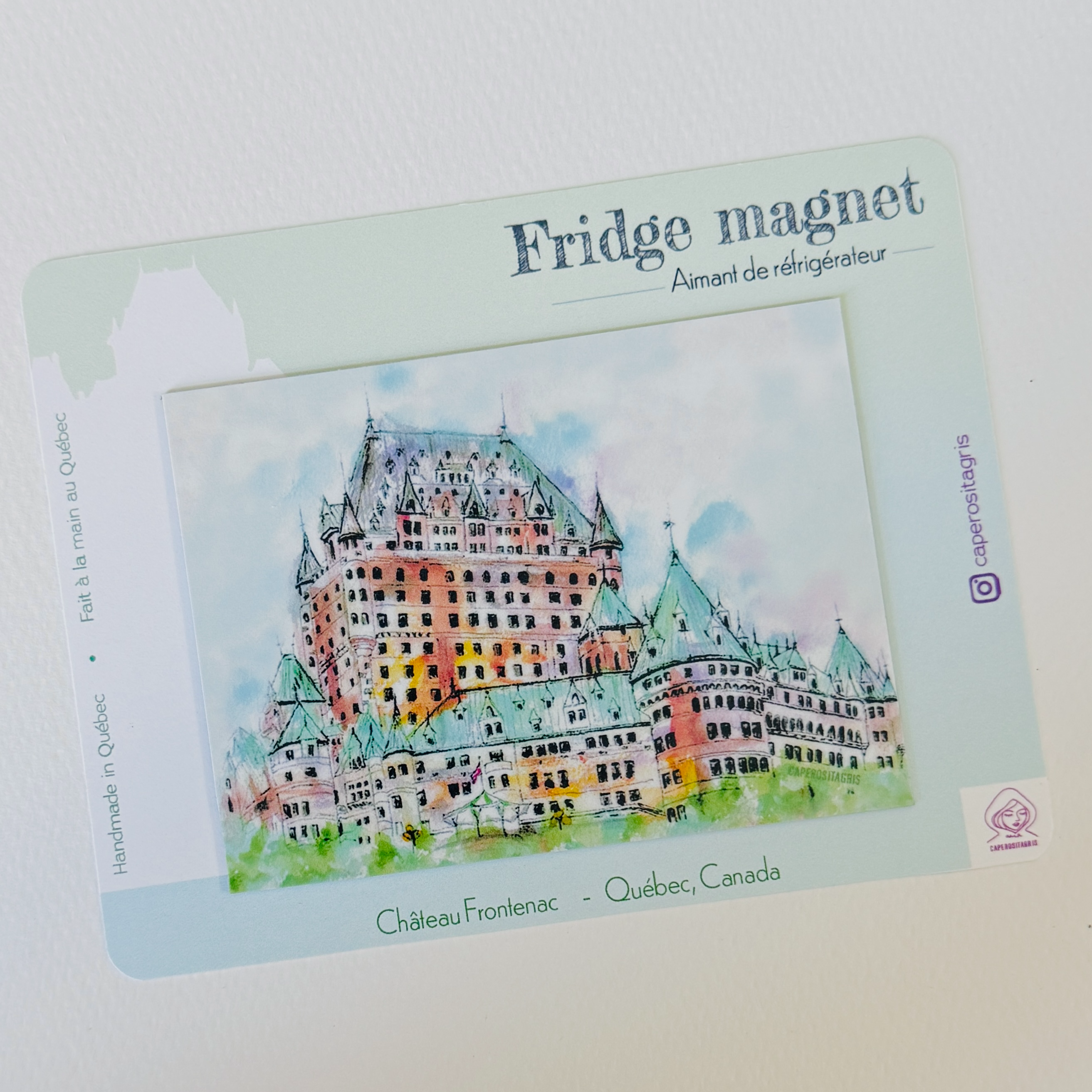 Aimant de frigo Château Frontenac