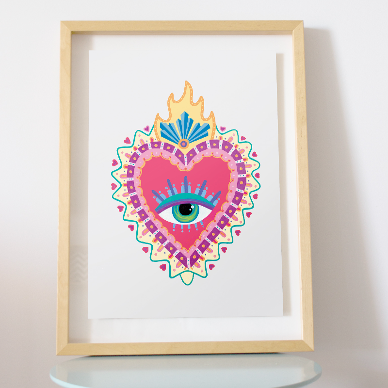 Affichette Milagritos œil