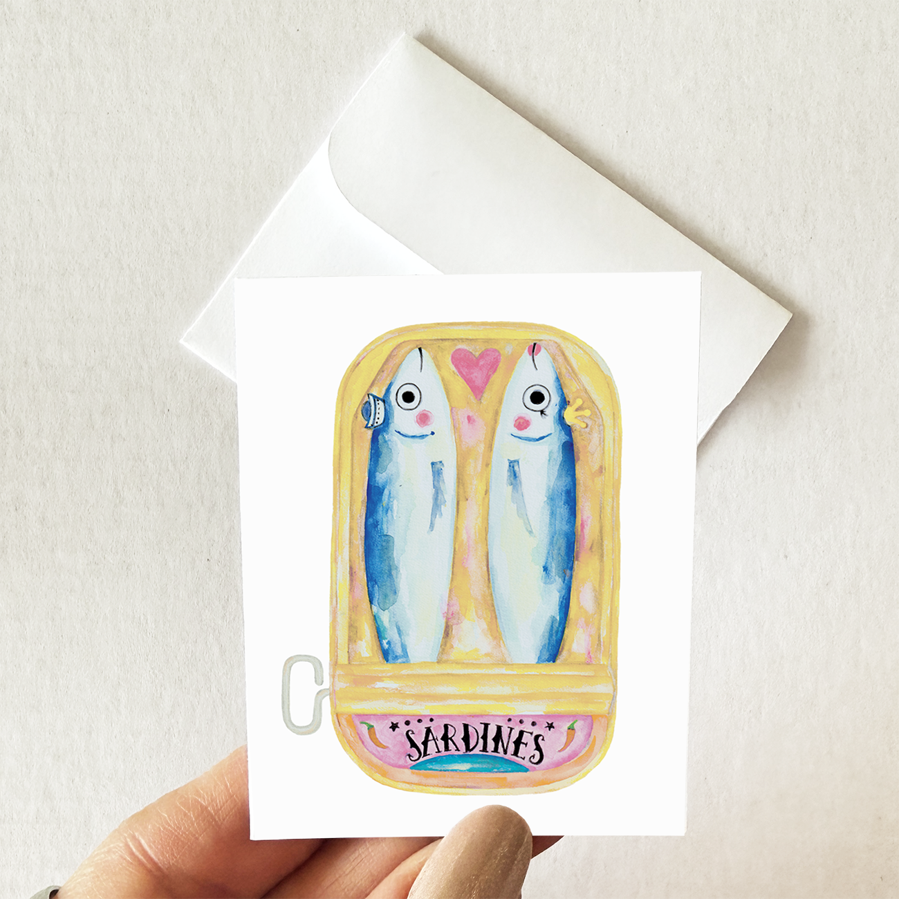 Carte mini Sardines