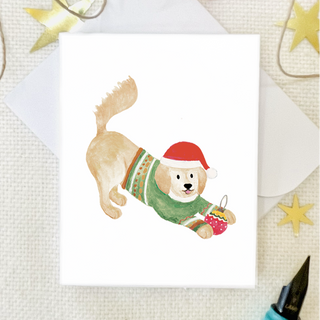 Carte mini : Golden retriever