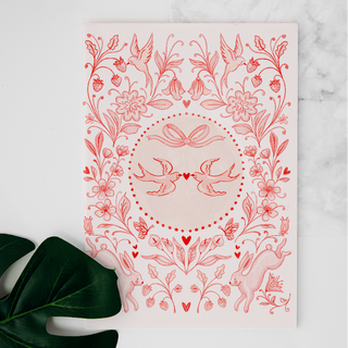 Carte Nature printanière