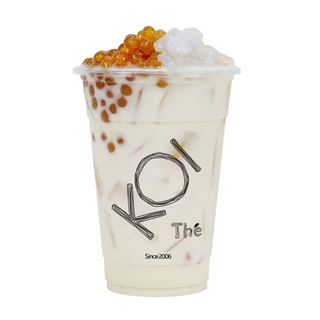 Coconut Jelly Bubble Green Milk Tea