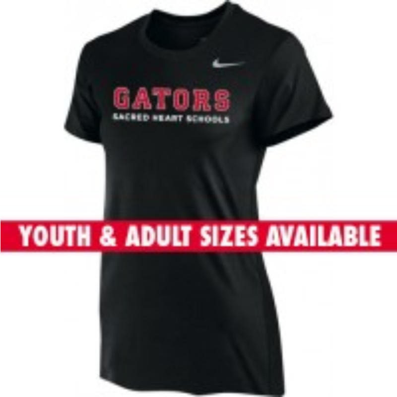 Women's Short Sleeve GATORS T-Shirt - Black Main Image