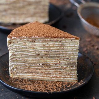 Milo Crepes Cake