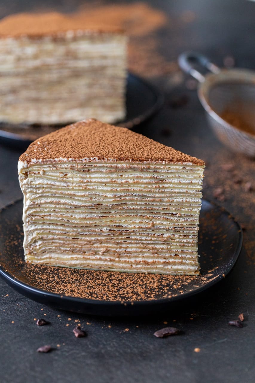 Milo Crepes Cake