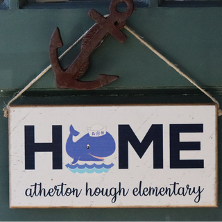 Rustic Marlin Sign "Home"