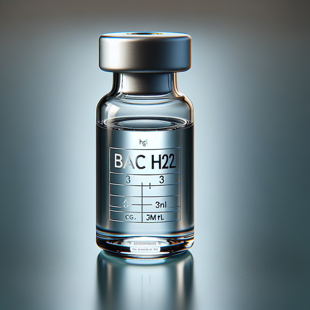 BAC H2O 3ML 
