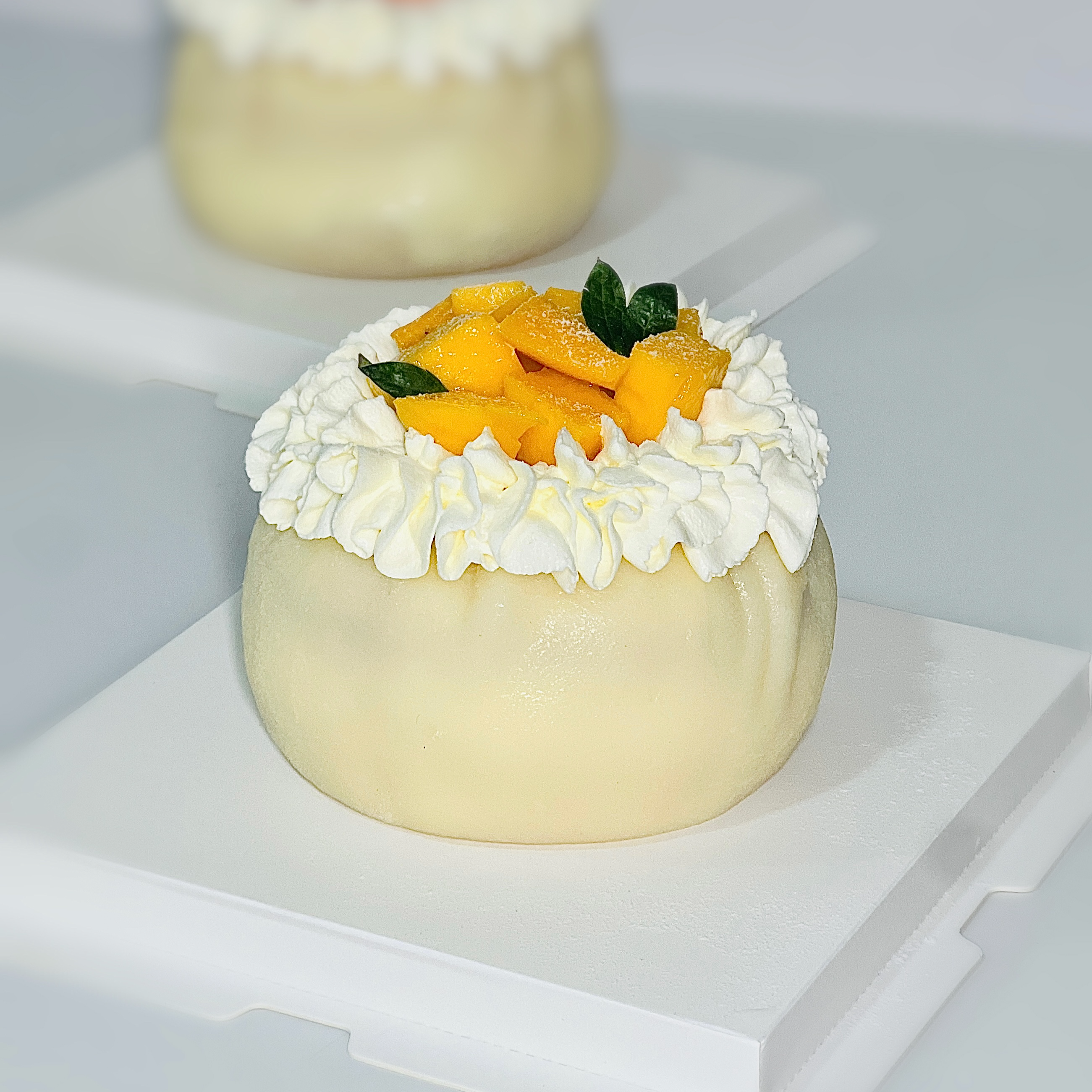 芒果百香果麻薯蛋糕(4寸)