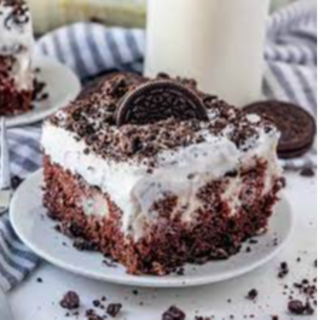 Oreo marble chocolate mud pie