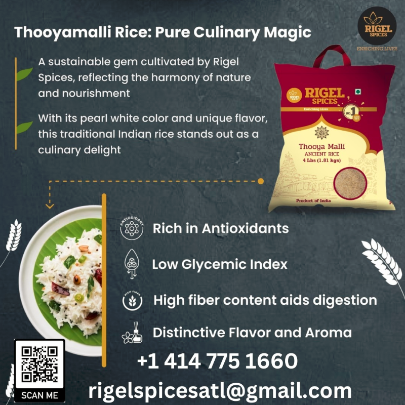 Thooyamalli Rice (4LB) - Thumbnail (Preview) 2