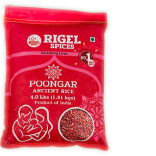 Poongar Red Rice (4LB)