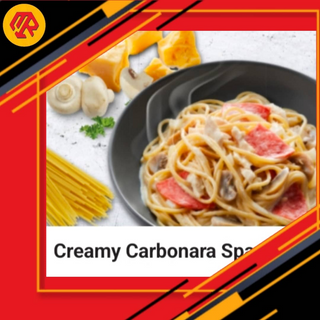 Pastas - Creamy Carbonara Spaghetti