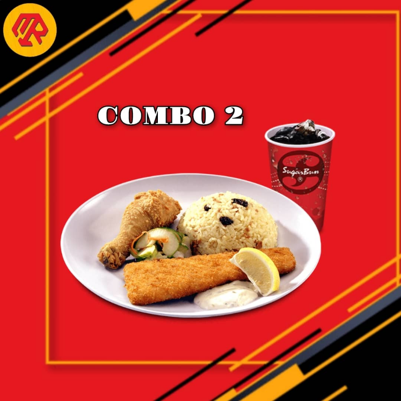 Combo 2 - Fish Fillet Chicken Rice Main Image