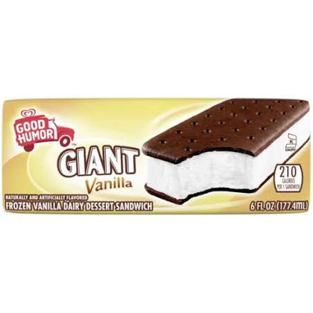 Giant Vanilla ice cream