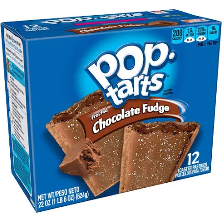 Pop-tarts Frosted Chocolate Fudge