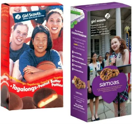 Girls scouts peanut butter patties