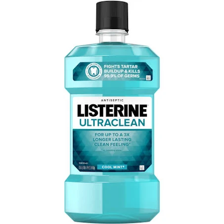 Listerine cool mint mouth wash