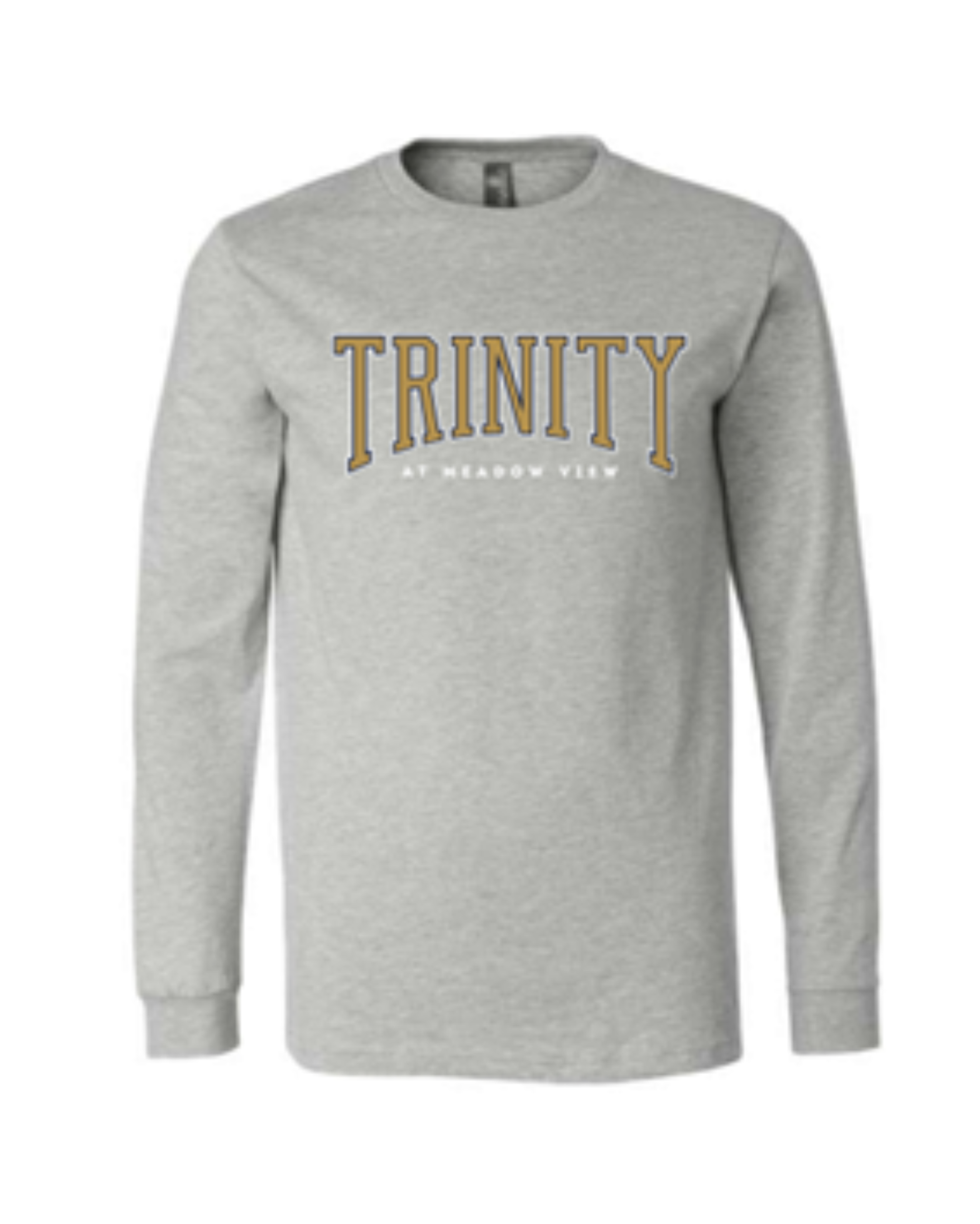 Grey Long-Sleeve T-Shirt Main Image