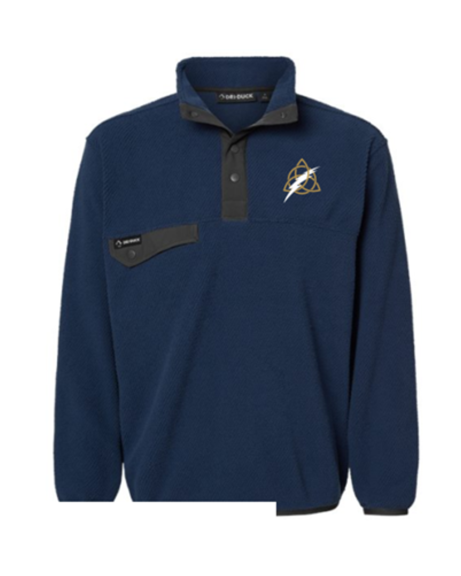 Navy Fleece Pullover Main Image