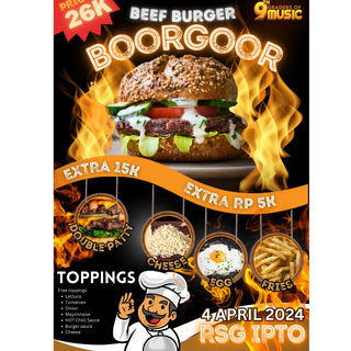 BOORGOOR beef burger