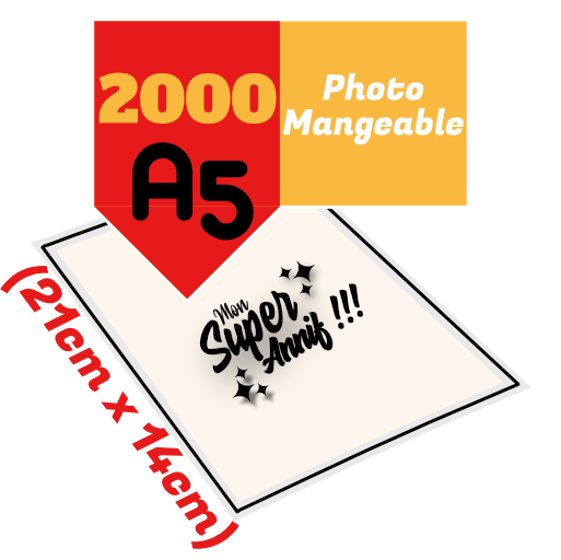 FORMAT A5 (21cm x 14cm) 