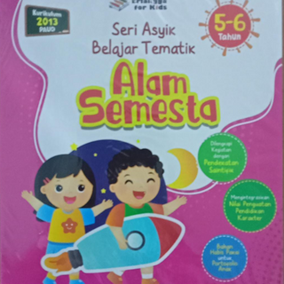 Paket Seri Asyik Belajar 5-6 th (8 buku)