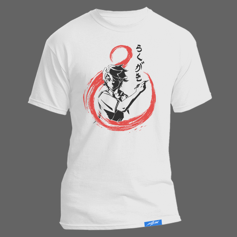 Rakugaki Tee (White) Main Image