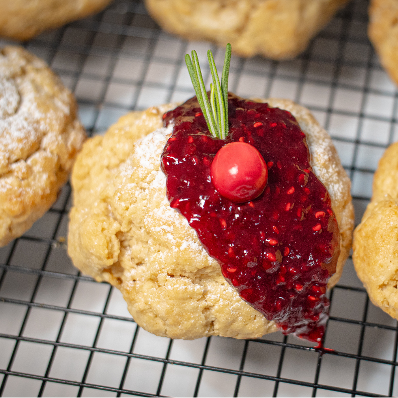 Raspberry Jam Scone Main Image