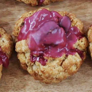 Red Wine Fig Scone