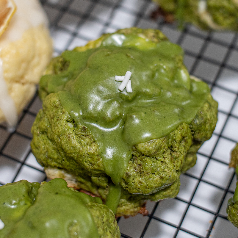 White Matcha Scone Main Image