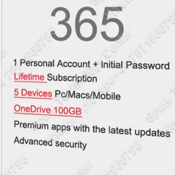 OFFICE 365 FULL ( ACCOUNT + PASSWORD)