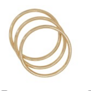 CL64- Brass 3 Row Bangle Bracelet