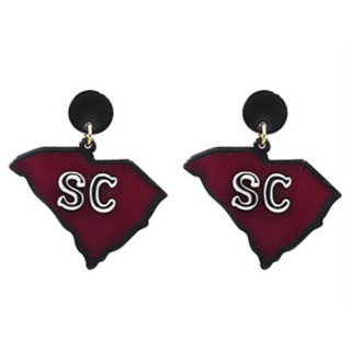 USC3-SC acrylic earrings