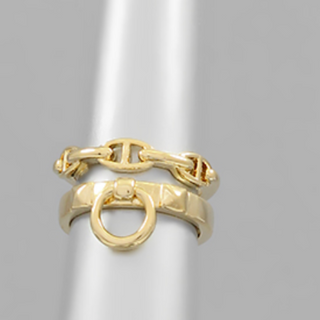 Double Row Ring