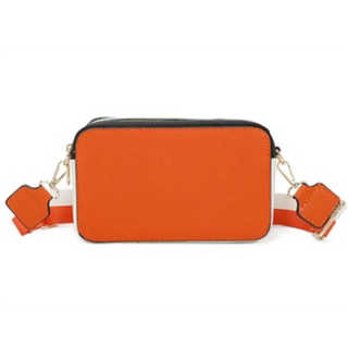 T30-Orange Two Tone Camera Bag