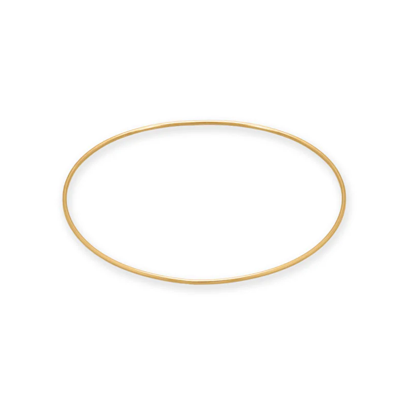 CL31-14/20 Gold Filled Smooth Wire Bangle Bracelet Main Image