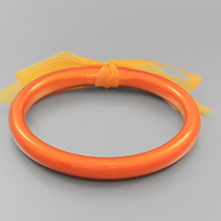 T90-Thick Tube Jelly Bangle Bracelet