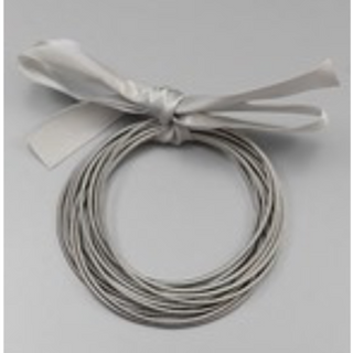 Y76-12 Row Piano Wire Bracelet (Multiple colors available) - Thumbnail 4