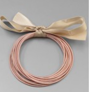 Y76-12 Row Piano Wire Bracelet (Multiple colors available) - Thumbnail 5