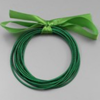 Y76-12 Row Piano Wire Bracelet (Multiple colors available) - Thumbnail 8