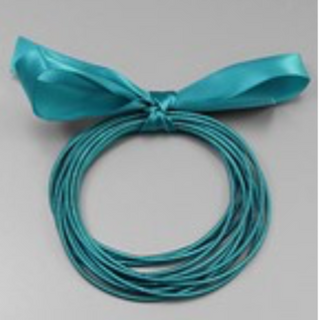 Y76-12 Row Piano Wire Bracelet (Multiple colors available) - Thumbnail 10