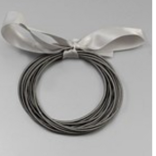 Y76-12 Row Piano Wire Bracelet (Multiple colors available) - Thumbnail 12