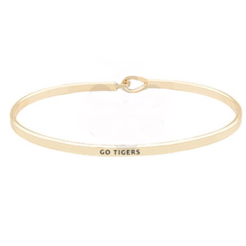 C24- “GoTigers” Gold Bracelet Main Image