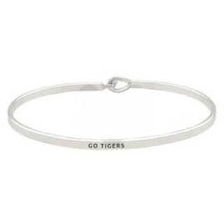 C25- “GoTigers” Rhodium bracelet