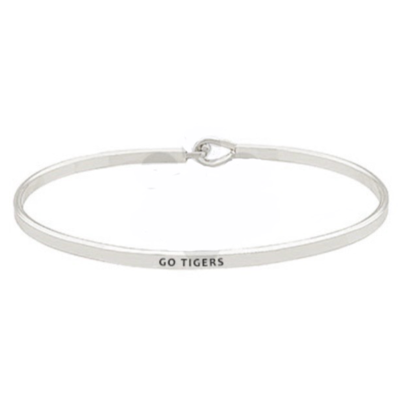 C25- “GoTigers” Rhodium bracelet Main Image