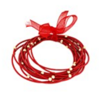 Y70- 12 Row Color Coated Wire Bracelet - Thumbnail 3