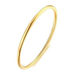 BR9- SOLID 18K GOLD-PLATED STAINLESS-STEEL BRACELET