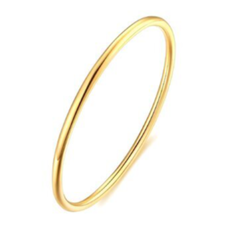 BR9- SOLID 18K GOLD-PLATED STAINLESS-STEEL BRACELET Main Image